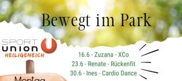 Bewegt im Park 2025 - Programm
