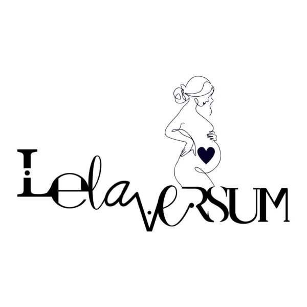 Lelaversum Schriftzug Babybauch Lelaversum Schriftzug Babybauch